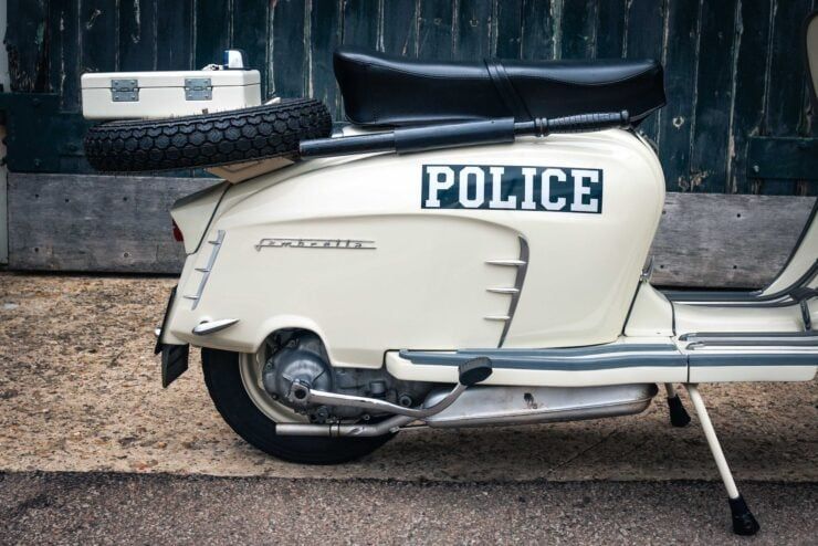 A Rare Original NYPD 1971 Lambretta Li 150 Special Scooter silodrome.com/nypd-lambretta…