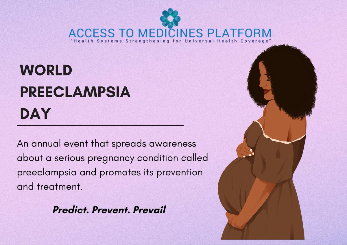 Celebrating #WorldPreeclampsiaDay is a reminder of the importance of maternal health.Preeclampsia affects 5-8% of pregnancies worldwide,posing risks to both mother and baby.Let’s spread awareness and empower women with knowledge for safer pregnancies. #preeclampsiaawareness