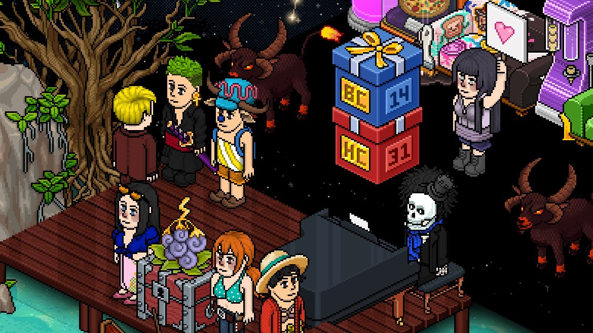 🍥 CONCURSO 🍥
1 ganador Caja HC + BC

m gusta hacer cosplays en habb y soy otaku asi q el concurso es d mejor disfraz de anime.

Requisito:
Follow <a href="/laonepiecee/">meli</a> 
Dejar la foto d prnsje y la foto d disfraz
Like y RT

Termina cuando cierre comentarios, les avisare via tw, suerte!