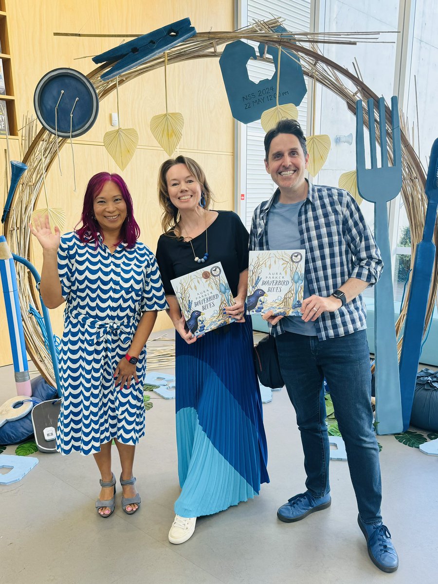 Congratulations to awesome author/illustrator <a href="/AuraParker/">Aura Parker</a>! 2,306,779 readers in over 20581 locations all reading her book Bowerbird Blues together for National Simultaneous Storytime #NSS2024!  A huge win for literacy, libraries, celebrating books &amp; cultivating a love of reading!
