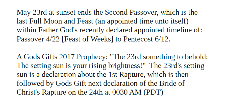RaptureThenGreatTribulation (@then_great12233) on Twitter photo <a href="/MichaelInTruth/">Michael In Truth</a> The purveyors of occult numerology always seem to forget that biblical prophecy and Father God's messengers always know the truth (Amos 3:7). <a href="/stasbrief/">St. Anthony's Brief</a> <a href="/stelk4/">sk</a> <a href="/CSovLIGHT/">C STELLA1936</a> <a href="/MichaelInTruth/">Michael In Truth</a> The purveyors of occult numerology always seem to forget that biblical prophecy and Father God's messengers always know the truth (Amos 3:7). <a href="/stasbrief/">St. Anthony's Brief</a> <a href="/stelk4/">sk</a> <a href="/CSovLIGHT/">C STELLA1936</a>