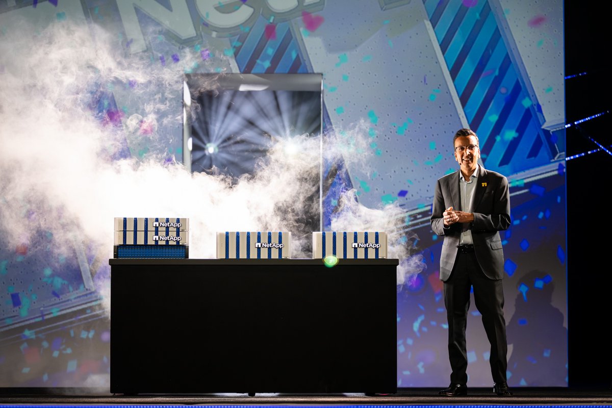 nehamehendale's tweet image. #NetAppConverge was ELECTRIC! ⚡️

Not only did we unite our global sales force to launch FY25 with a BANG, we also unveiled our MOST AMBITIOUS product launch to date — the ultimate intelligent data storage, ready for the #AI era.

ntap.com/3UPdrnP ntap.com/44QFbx0