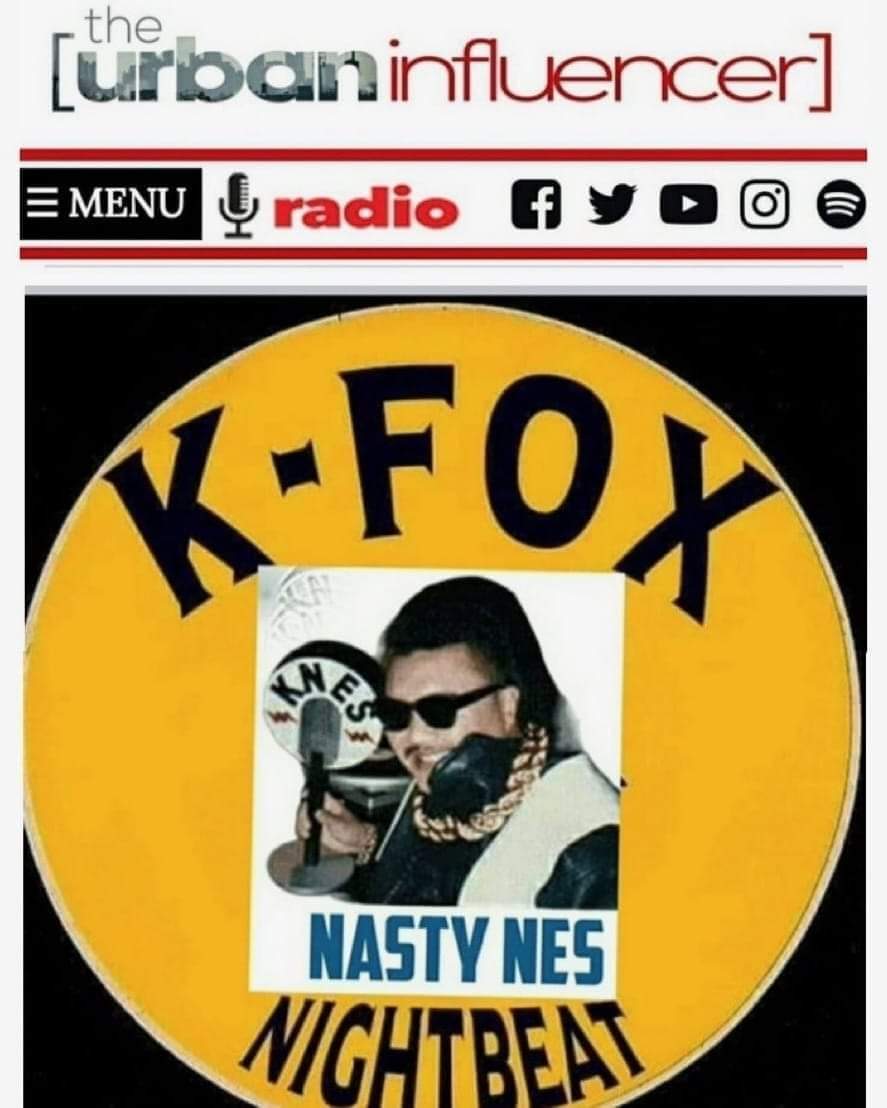 Log on NOW!
TONIGHT! TUES 5/21 
theurbaninfluencer.com  it's "KFOX NIGHTBEAT" with DJ's Nasty-Nes and Grandmixer GMS from 11pm-Midnight (PST)

"BRINGING BACK THE MEMORIES THRU THE MUSIC"

@theurbaninfluencer 
@grandmixergms 
@marvmack1
<a href="/jjfinesser/">JJ Finesser</a>
@jerrydmixedit