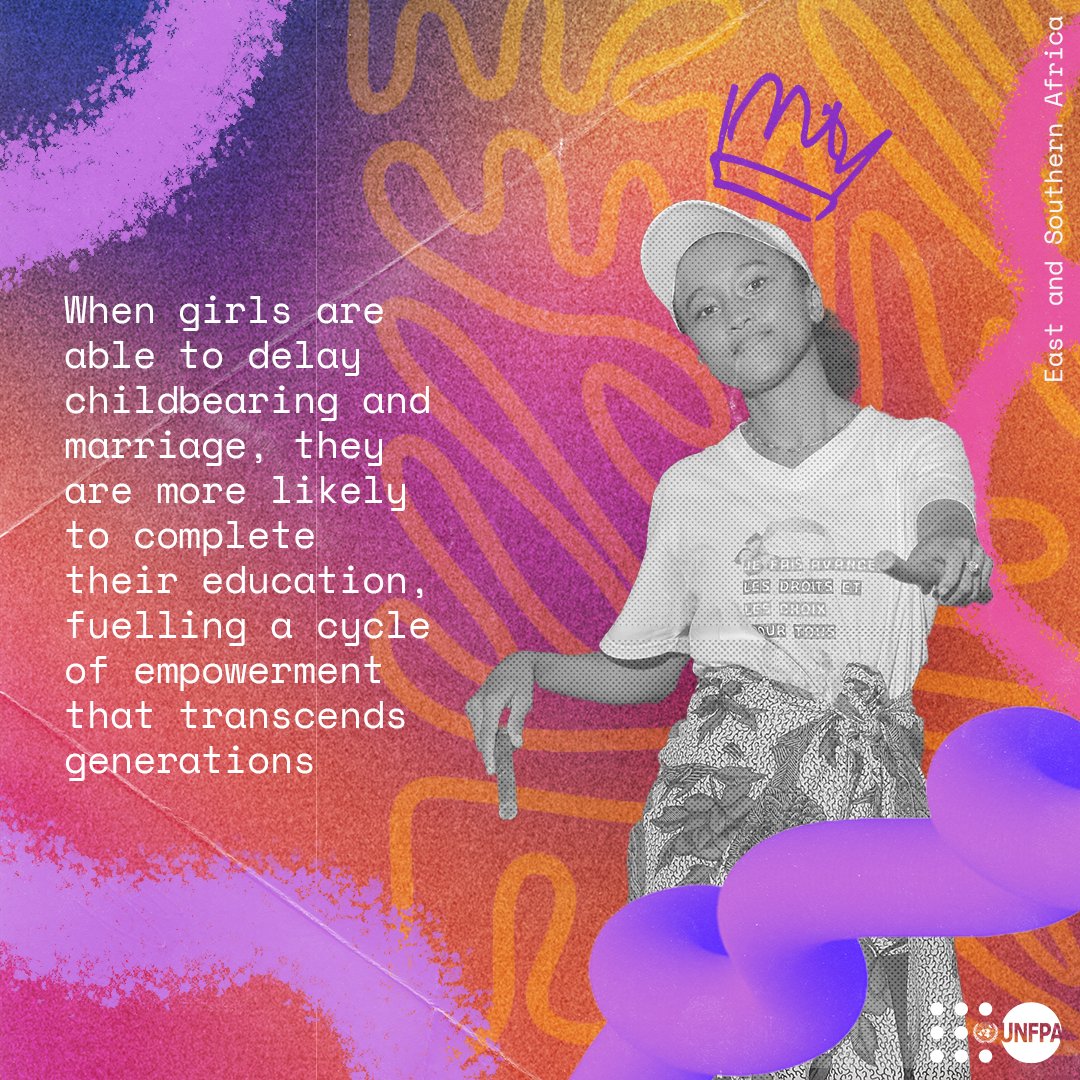 Securing adolescent girls’ health and rights, including age-appropriate sexual and reproductive health services, unlocks their potential and ignites a ripple effect of progress at the macro level. #ICPD30 #ICPDYouthKE
