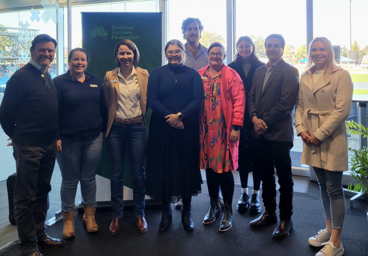 🗣️ Members of AgForce's Policy and Media and Community Engagement teams have been in Canberra at the National Farmers' Federation Staff Summit. The summit provides an opportunity for professional development and networking with staff from NFF members organisations. 🗣️