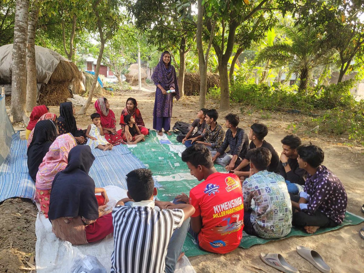 #BlueUmbrellaDay 2024 in pictures: #5: a community workshop with children with ACD in Bangladesh 🇧🇩 #BlueUmbrella #BlueUmbrellaDay #UnitedForBoys #WeAreFamily #FamilyForEveryChild #Family #TogetherForChildren #SavingChildren #SocialImpact #VulnerableChildren