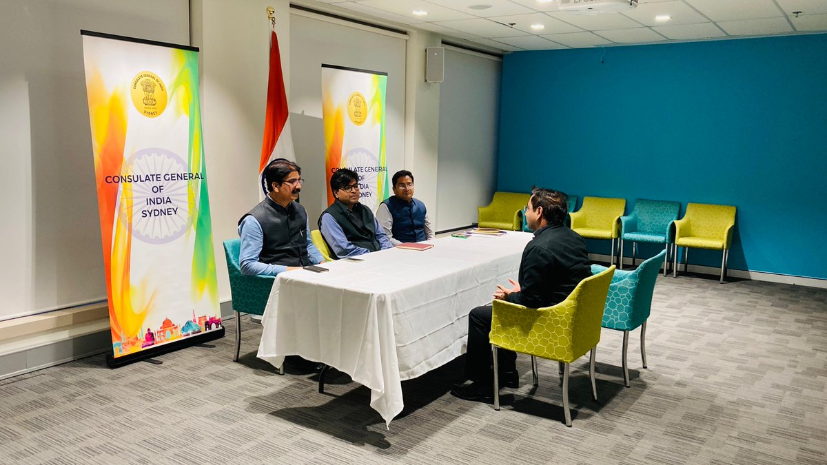 Consulate General of India, Sydney @cgisydney held ‘Open House’ on 22 May 2024 at the Consulate. Indian nationals residing in NSW and SA States participated.