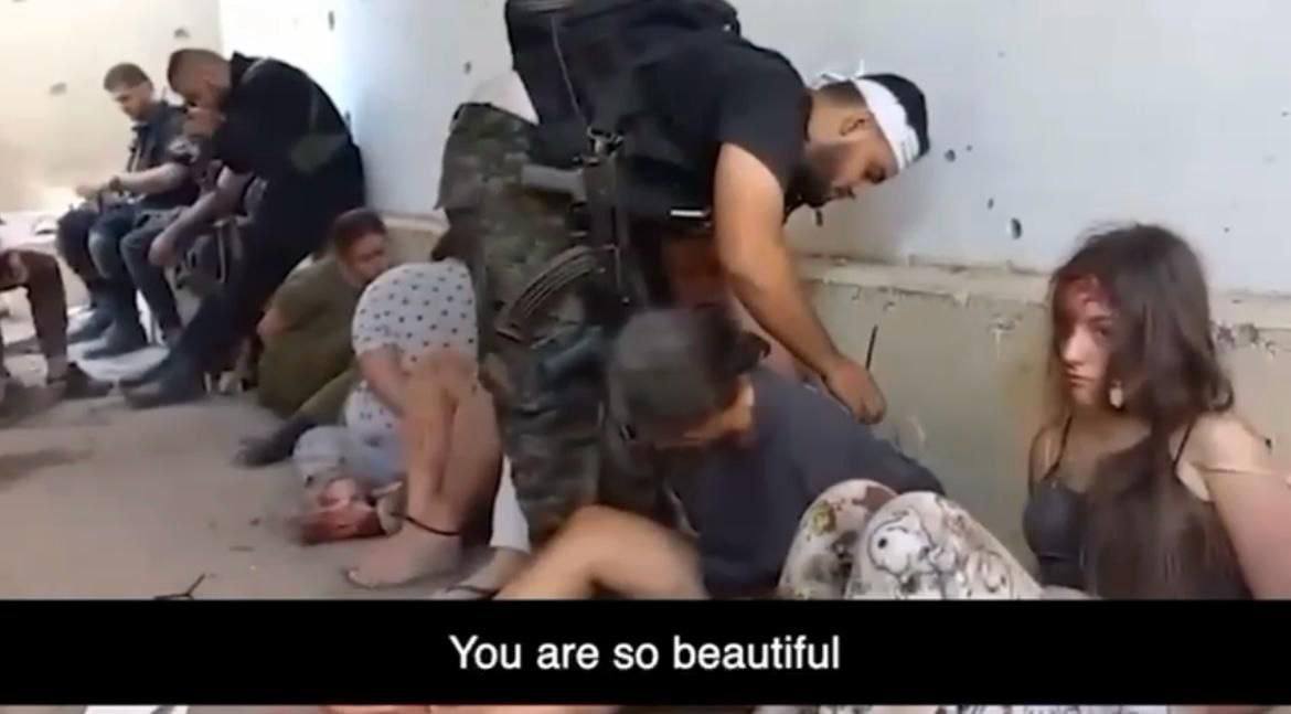 A message on behalf of the hostages families' - tonight at 18:00 the video of the kidnapping of the female observers as recorded by the body cameras of the Hamas terrorists on 7/10 will be published. Parts of the video that are difficult to watch have been censored which include