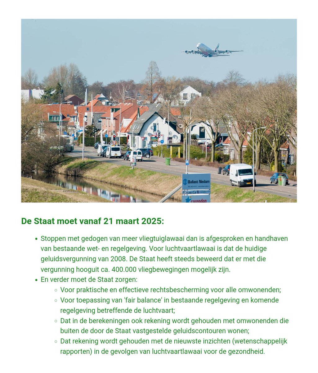 Dat Schiphol gaat krimpen is een feit
De rechter heeft gesproken, meer rechtzaken staan op de rol Hoe langer men wacht hoe groter de krimp
#krimpschipholisComing ❌✈️❌
#IfYouLikeItorNot #StopdeHub
#schendingmensenrechten #220k
#stopnachtvluchten #rechter #uitstoot #vliegterreur