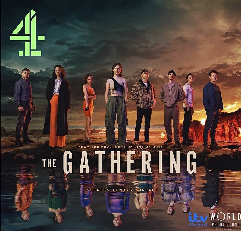 Oooh! Don’t miss our #PhilippaPeak as Vanessa in #thegathering cast by #catherinewillis ⁦@worldprods⁩ now available ⁦@Channel4⁩ ⁦@itvstudios⁩