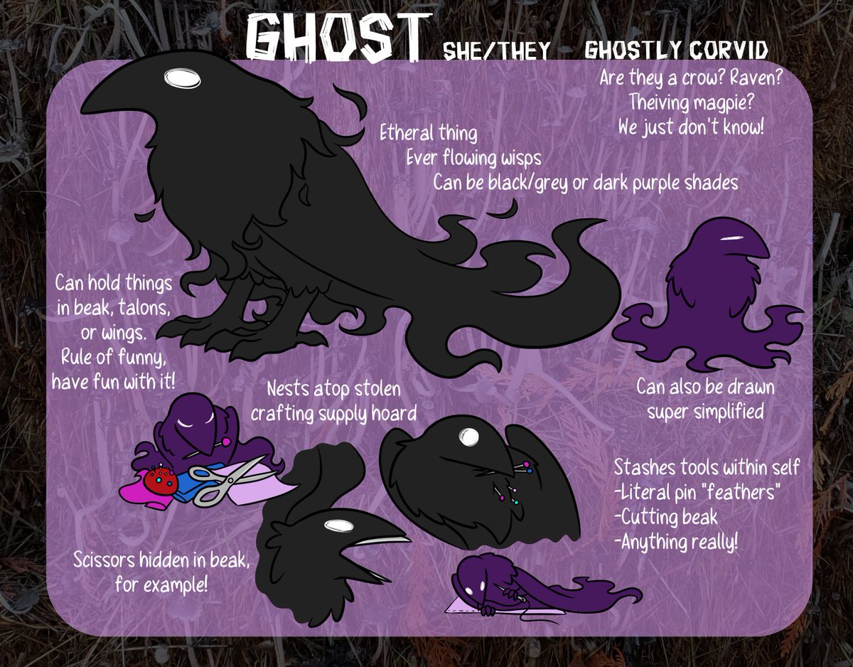 ghostlycorvid's tweet photo. Updated Ghost ref! https://t.co/Upv5VJRBx6