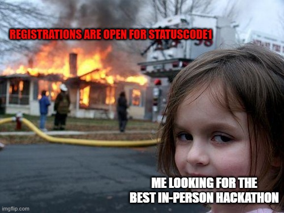 Status_Code_'s tweet photo. Haven't registered yet? What are you waiting for?👀

Register Now : https://t.co/OGQw6wN0kj

#StatusCode1 #hackathon https://t.co/t4fW8LguW1