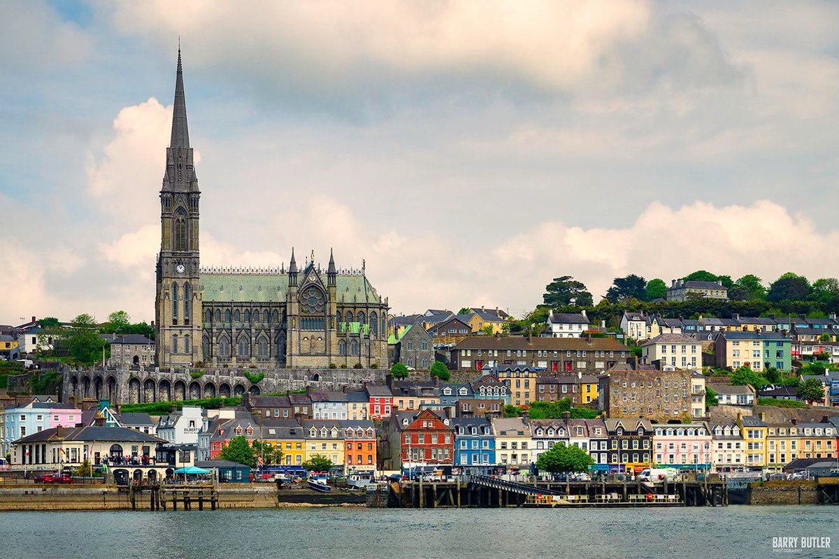 The Colors of Cobh on Tuesday.  Cobh in County Cork, Ireland was the last port of call for the Titanic.