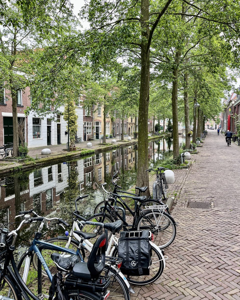Despite the success of its low-car policy, many of Delft’s historic canals are lined with parked vehicles; creating spatial and structural issues. Between now and 2040, hundreds of these parking spaces will be removed, as the city evolves from a low-car center to a car-free one.