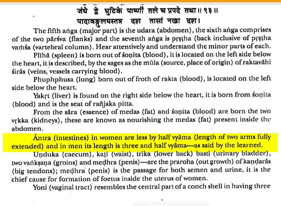 1. What medical science say* 2. What Ayurvedic texts say** *(newscientist.com/article/237033…) **(inherently misogynistic, ancient medical scriptures always considered men 'superior')