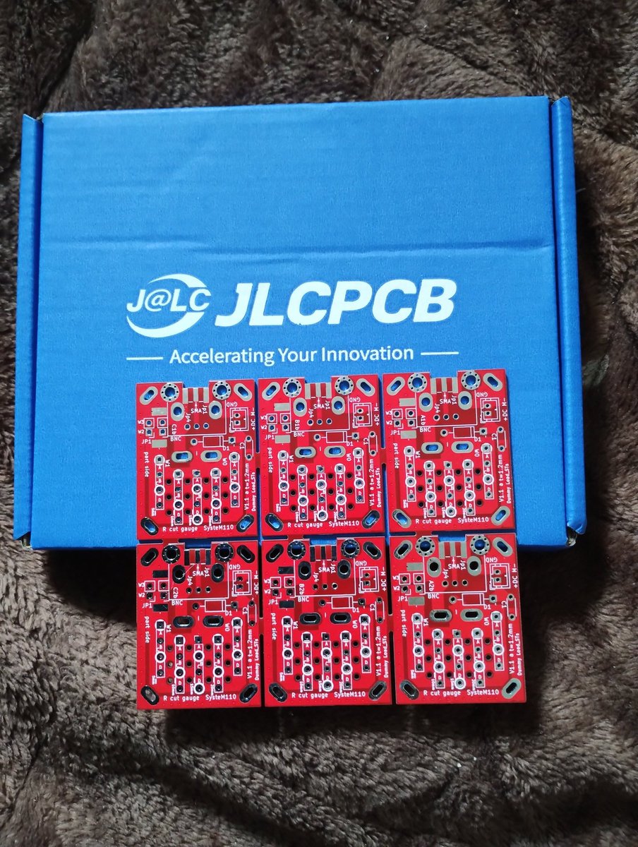 M110Syste's tweet photo. #JLCPCB
基盤到着 https://t.co/wJgGXPXTy2