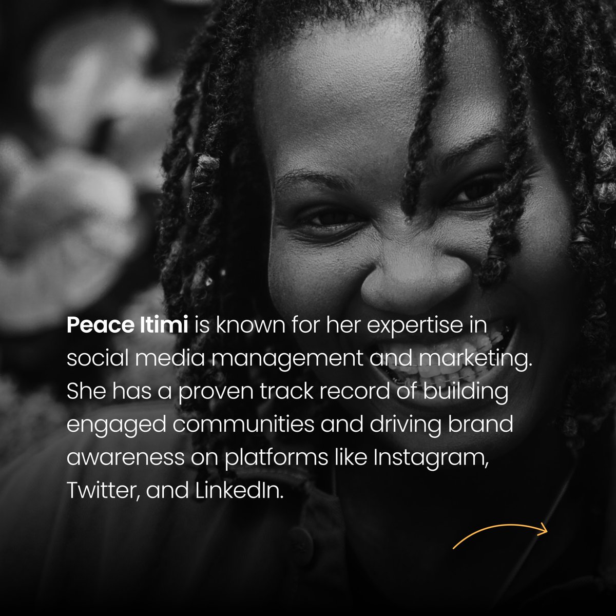 Techivehq's tweet photo. Celebrating you today, Peace Itimi! 🎉 Your excellence continues to inspire us all. 👏👏
#Techies #CelebratingIcons #TechintheNorth #TechForAll #SDGs https://t.co/FjeI8IoNcN