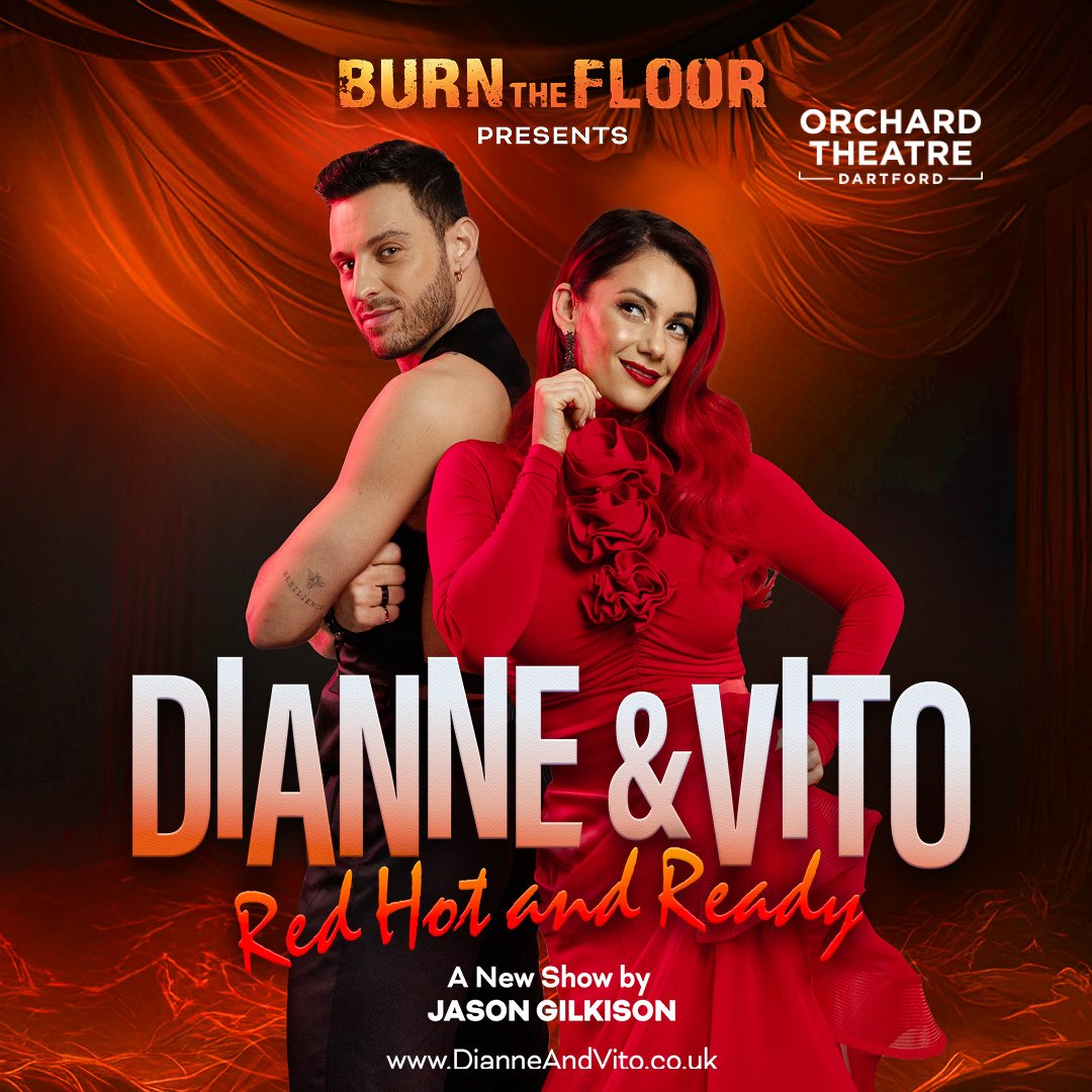 🔥NOW ON SALE 🔥 Strictly’s superstar professional dancers, Dianne Buswell and Vito Coppola star in a brand-new stage show BURN THE FLOOR: Red Hot and Ready! 📆 Fri 25 Jul 2025 Book now 💻 eu1.hubs.ly/H09cv1P0