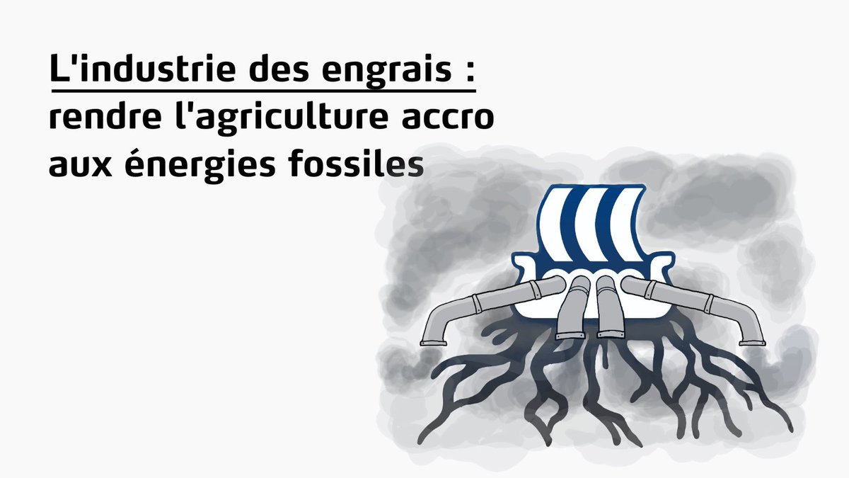 #YaraFertilizesChaos 2/8  

🧐L'industrie des engrais est avant tout une industrie des énergies fossiles, c'est une des nombreuses raisons pour lesquelles il faut la combattre.