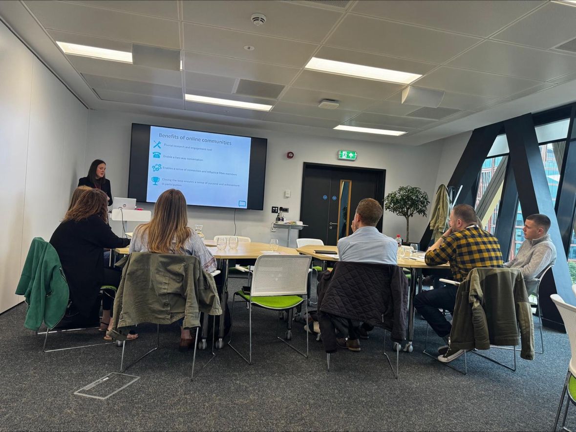 ExplainMR's tweet image. Yesterday, we hosted a round table event for our online community clients. Our communities allow clients from all sectors to engage with their customers and stakeholders. It is important to us that we actively engage with our clients in the development of the platform 

#news
