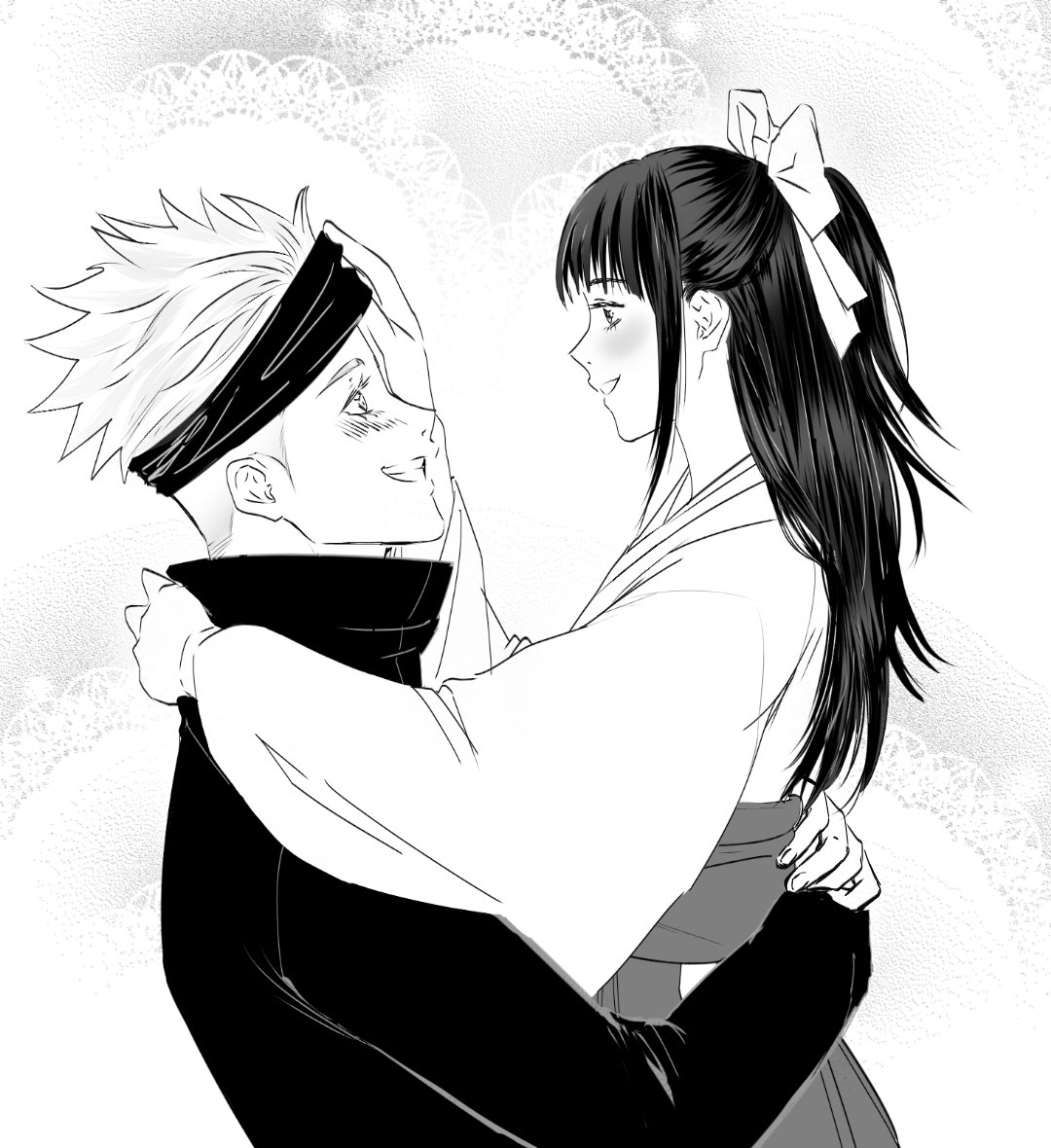 Hug pt.2  10yrs later 

#五条悟 #五歌 #庵歌姫 #고죠우타 #gojohime #gjhm #gojo #utahimeiori #JujutsuKaisen #呪術廻戦