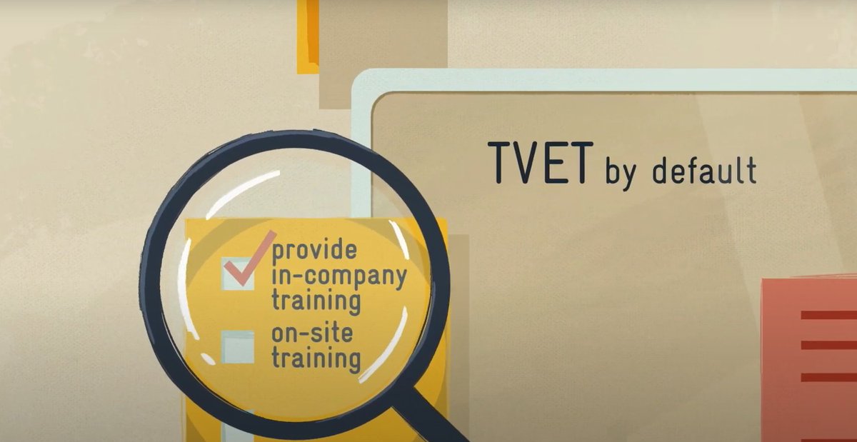 Mainstreaming TVET: @GIZ and @ADB standardize qualification measures in the construction sector. On-the-job training offers are now required from all companies participating in the bidding for ADB funded tenders. For now, more than 190 trainees benefit from the new regulations.