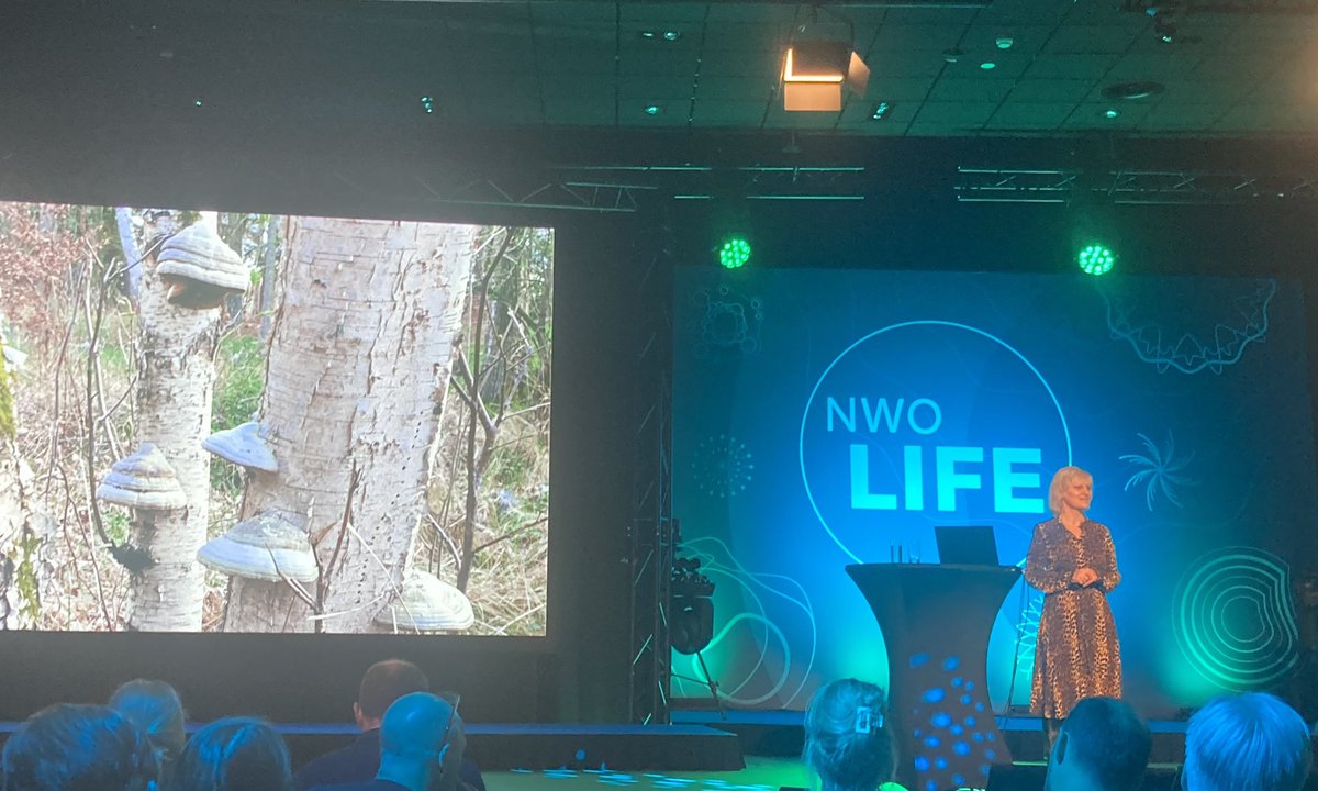 Fantastic keynote by Vera Meyer at #NWOLife2024, illustrating with fungal pigments and materials how art and science meet to provide wonder, understanding and sustainable impact on science and society.