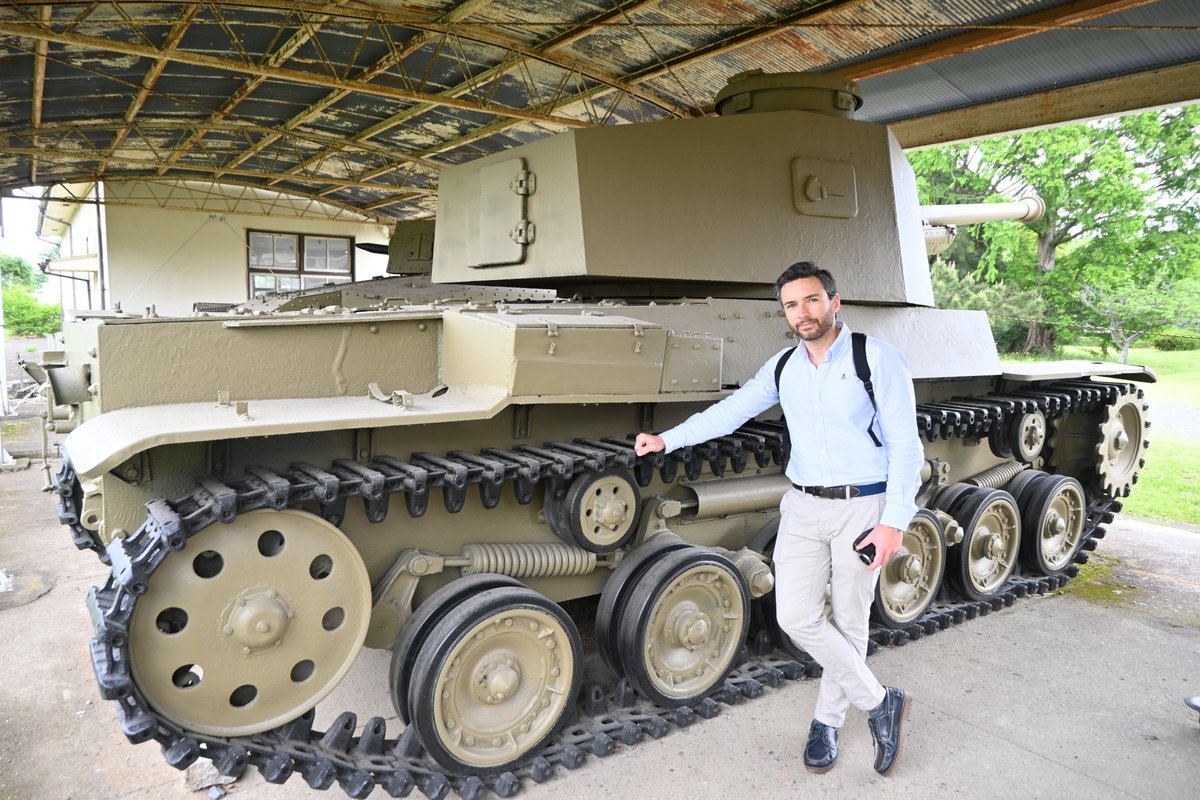 Special thanks to @sensouiseki and military base at  #土浦市  #Tsuchiura, for the fantastic experience with their #WorldWar2  collection. The tanks #Type3Chinu and #Type89Ostsu were an awesome sight.
 #ww2travel #WW2 #battlefieldtour #militaryhistory #Japan