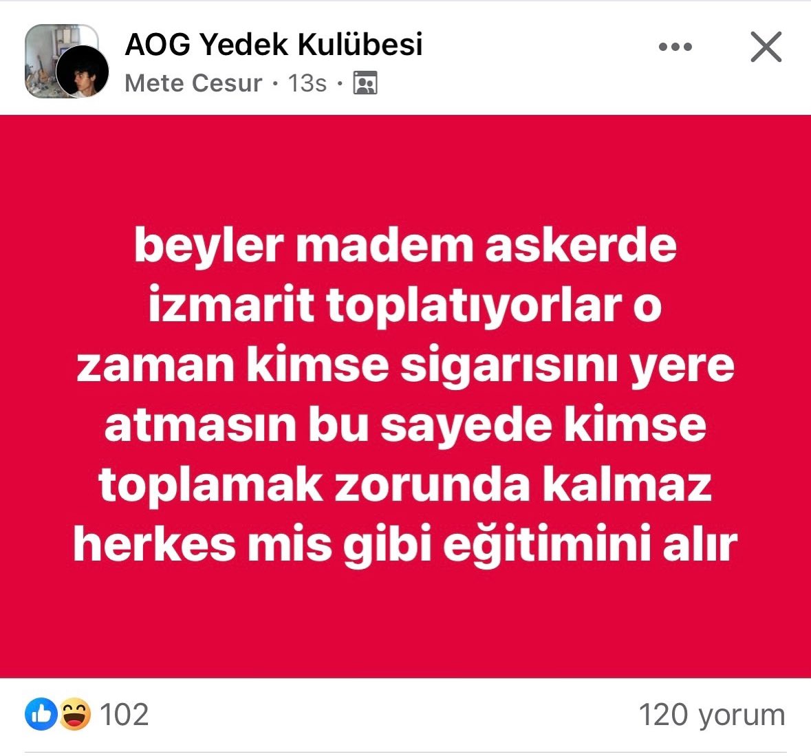 Adamlar tuvaletini yapmayı bilmiyor verdiği fikre bak aq abhagbsjsgh