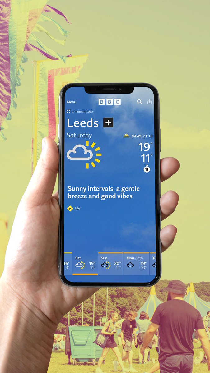 Despite the gloomy weather, here’s your festival forecast ahead of this Saturday ☀️👇

✅ Remember to wear Sun Cream

✅ Bring a Sealed or EMPTY water bottle (there are water refill stations on site)

✅ Wear Sunglasses

✅ Bring a hat/cap

🎟 liveatleeds.com