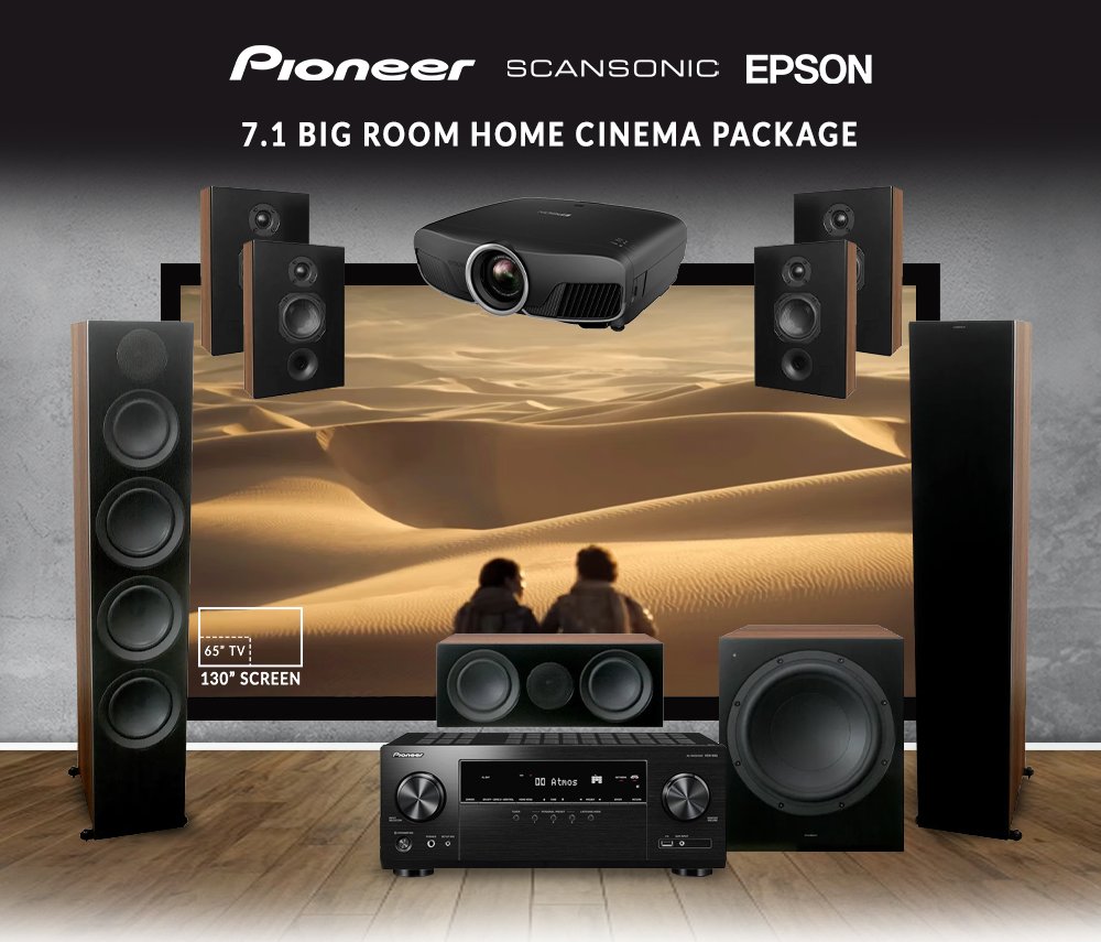Scansonic L20 + Pioneer + Epson Home Theatre Full System Package
📷 selby.com.au/scansonic-l20-…