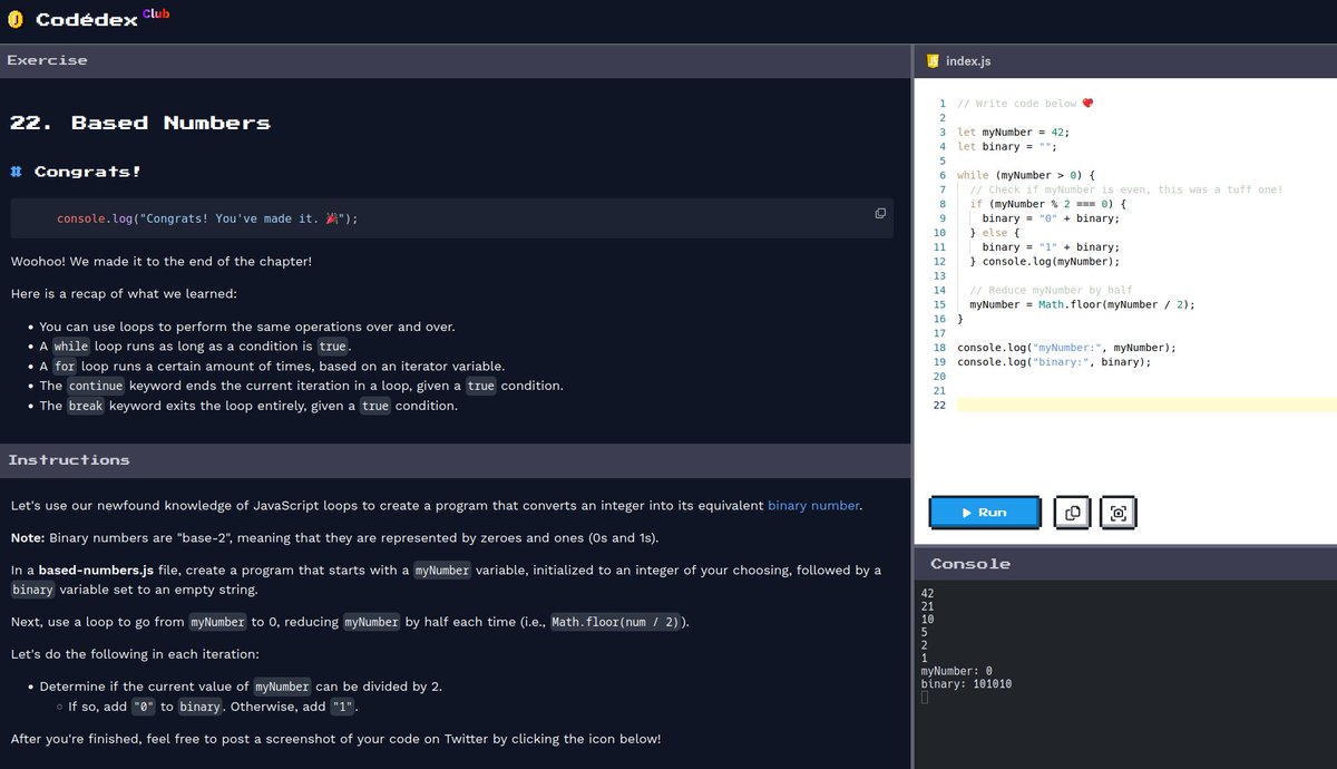 tux_st's tweet image. Based Numbers 🔢 #CodedexBasedNumbers @codedex_io