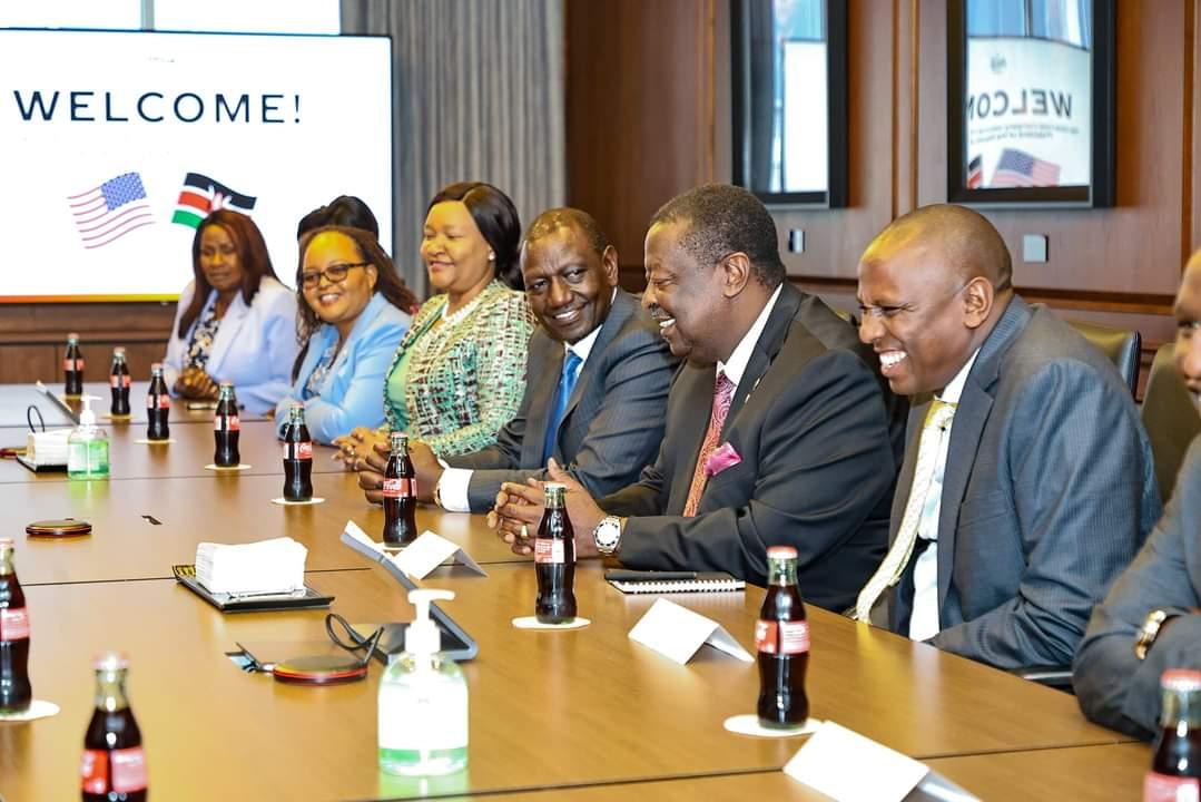 President William Ruto leads a delegation of inspiring women leaders on an official visit to the USA, showcasing Kenya's strong and diverse leadership. #G7StrategyRoadMap Chair Waiguru