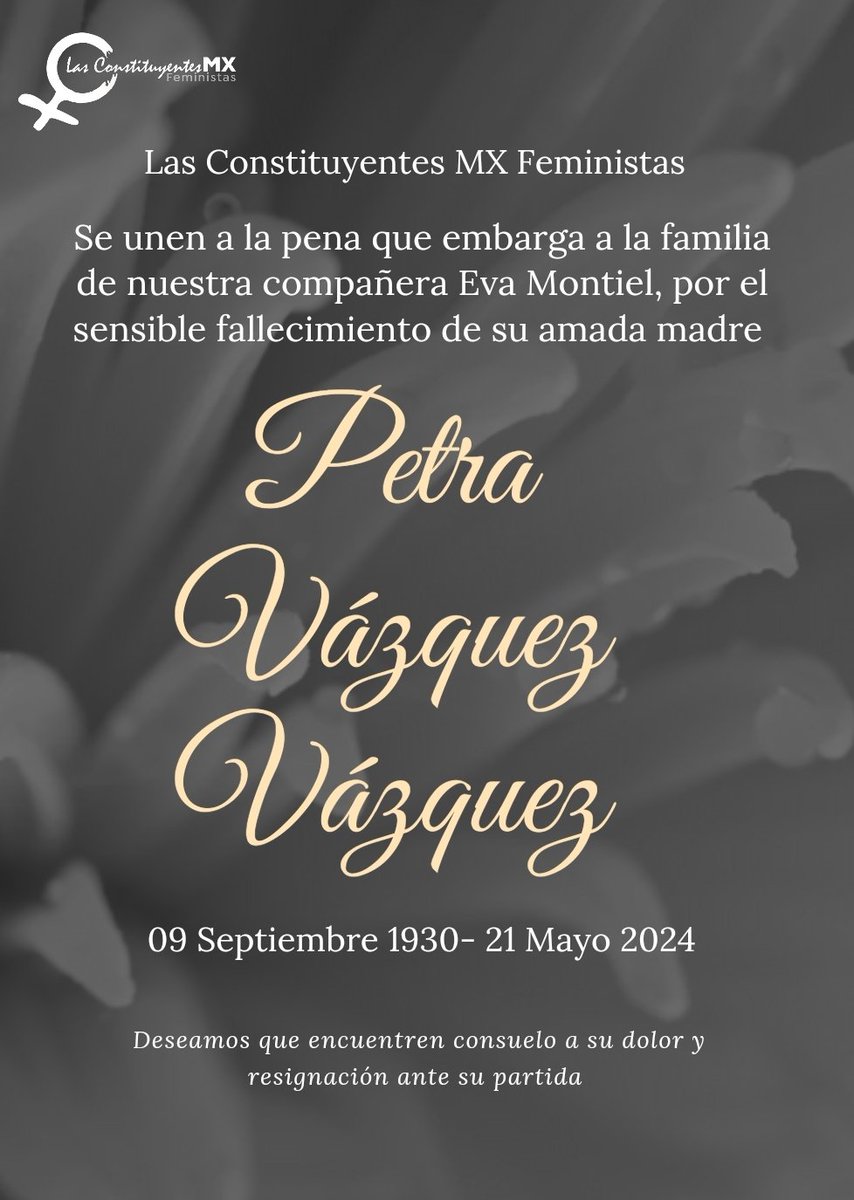 Te abrazamos querida Eva 🖤💜🕯️🙏🏻