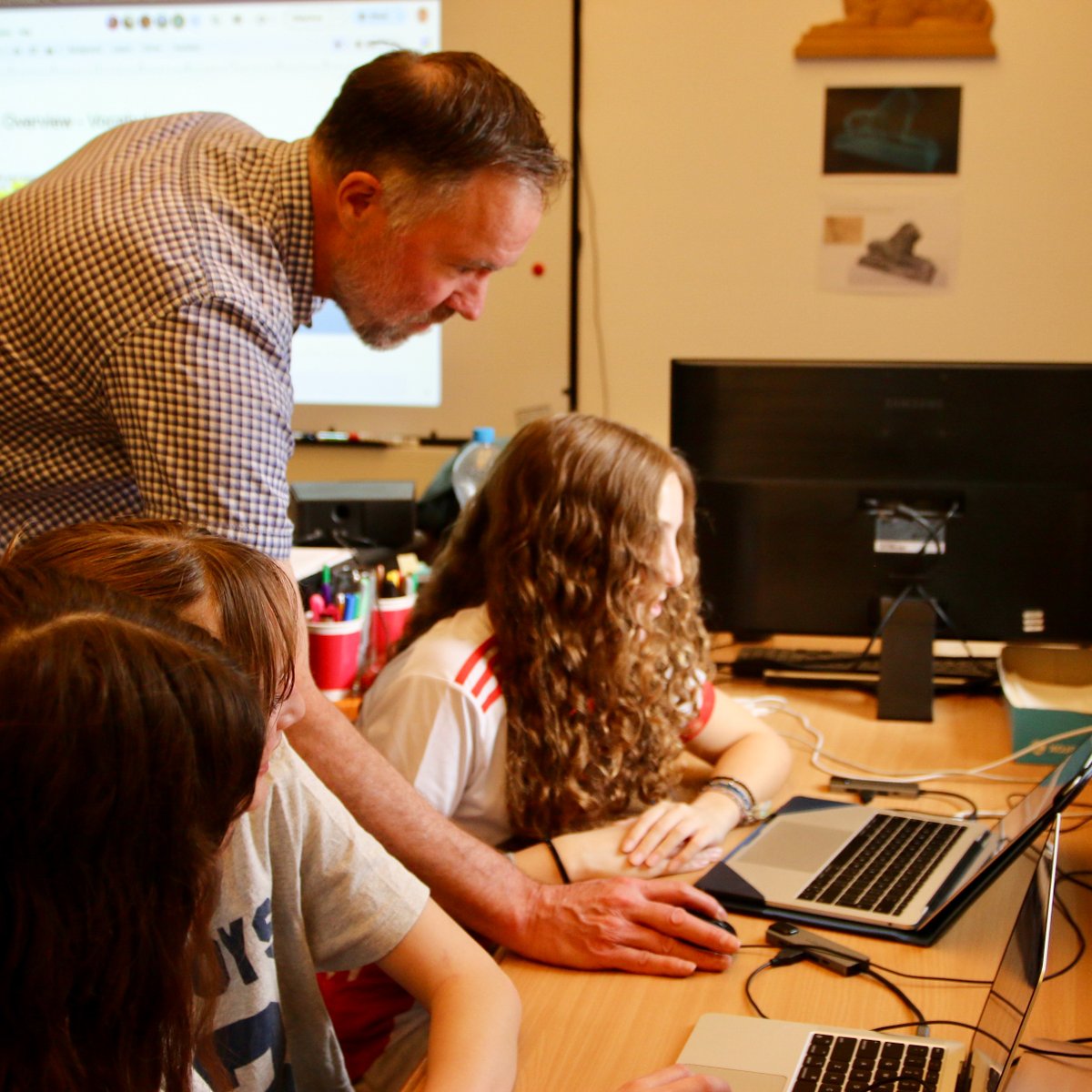 "I teach design tech to help students understand today's root problems and avoid Band-Aid solutions. By considering the impact of design, they create sustainable, user-friendly products. We need responsible designers for both physical and virtual worlds." - Mr. Farren #DesignTech