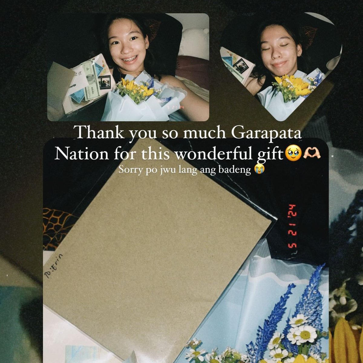MUCH LOVE FROM THE GARAPATAS 🐶

#UAAPSeason86 women's volleyball champs NU Lady Bulldogs shared some congratulatory gifts from their supporters, also known as the 'Garapatas”.

#FuelingTheFuture

📸 Instagram stories | @vange_alinsug, @mhicaelabelen, @alyssajaeee, @erinmaypangi