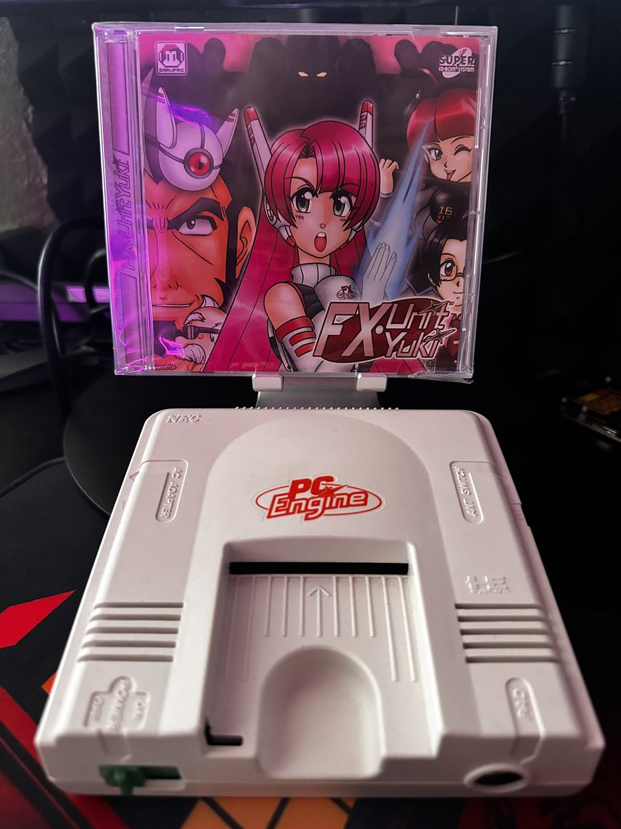 k4woks1's tweet photo. Ahora si ya llego ! Bueno llegaron jeje
Solo tengo que arreglar una bronca de audio del turbo duo ( capacitores ) para jugar FX Unit Yuki.
Y como buen extra venia el juego de El panadero ✨🤩 , nomas tengo que buscar mi drive.
#pcengine #fxunityuki
@SarumaruVG @tibutroll https://t.co/y1EUOL842I