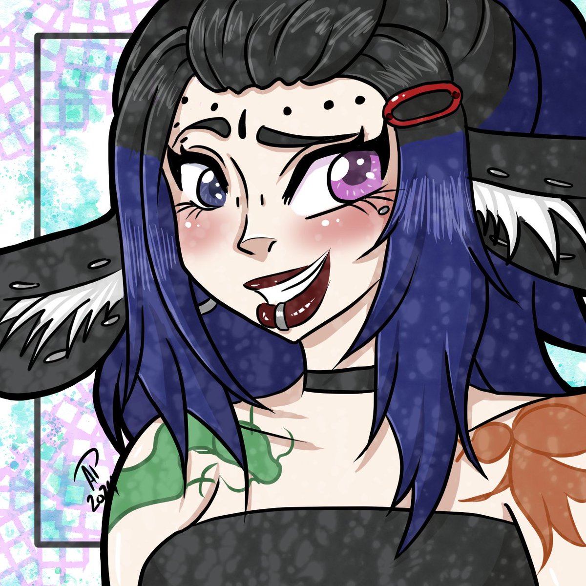 Had some fun messing around with this doodle of Thyme. Still really like her expression for some reason. xD

#rkgk #OC #artmoots #artistsonx
