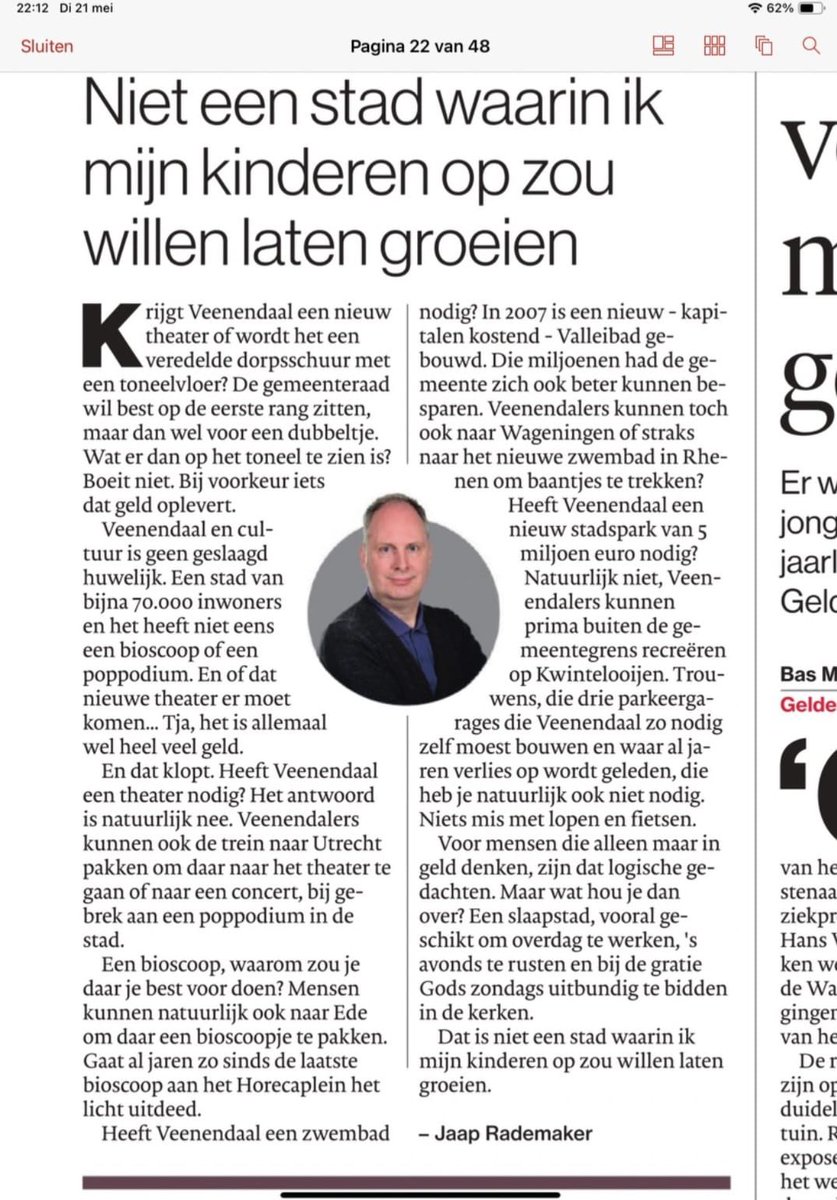 Spijker op de kop! Een juweel van <a href="/RademakerDG/">-</a>  💎

#veenendaal #lampegiet #theater