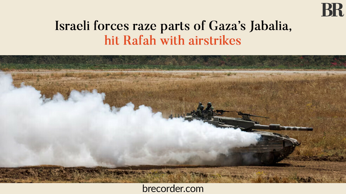 Israeli forces thrust deeper into Jabalia in northern Gaza on Tuesday, striking a hospital and destroying residential areas with tank and air bombardments, residents said, while Israeli airstrikes killed at least five people in Rafah in the south. brecorder.com/news/40304667/… #Rafah