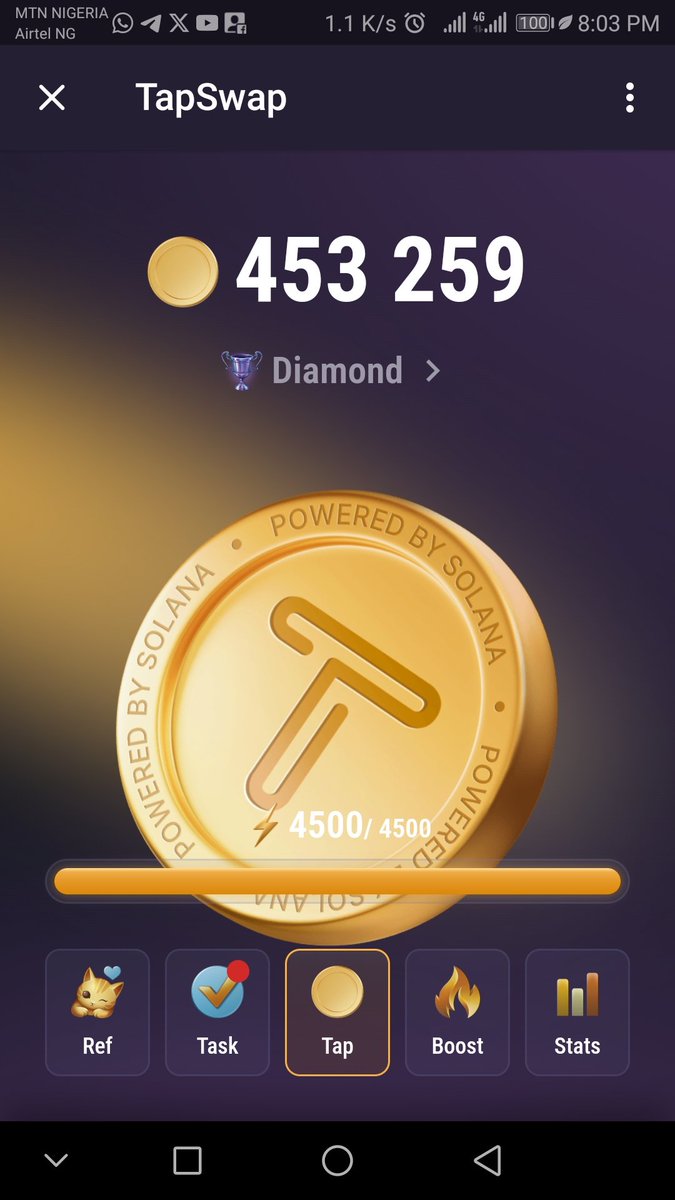 Don't don't sleep, wake up
t.me/tapswap_mirror…
🎁 +2.5k Shares as a first-time gift