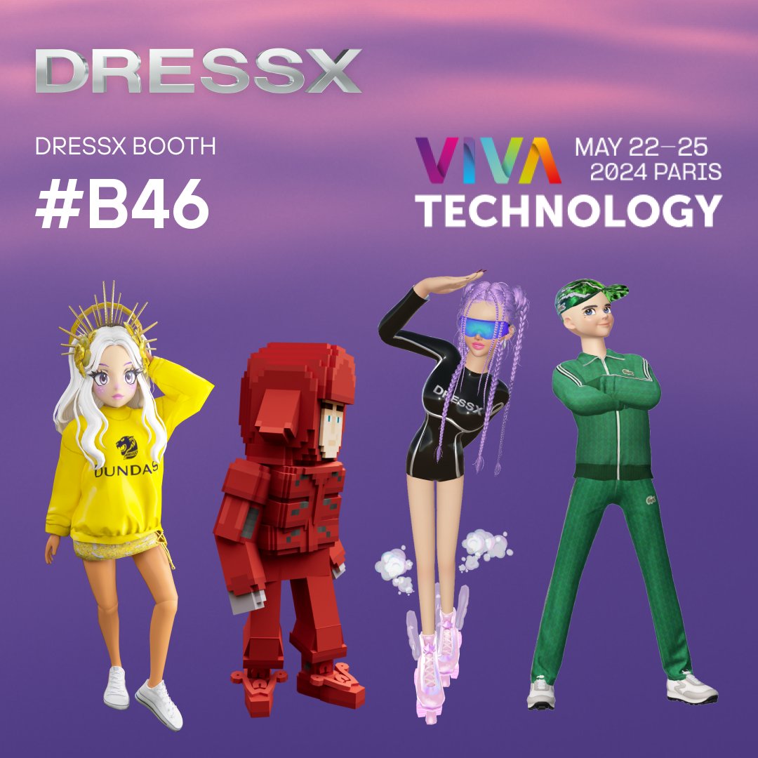 ⚡ Hey guys, it´s today, meet us at VIVATech! ⚡ Are you in Paris and want to try-on and experience the future of fashion? Join us at booth # B46 at @VivaTech and be the first one to dress the future we all want!🌎 👉🏻 vivatechnology.com/map 👈🏻 Meet with our wonderful founders