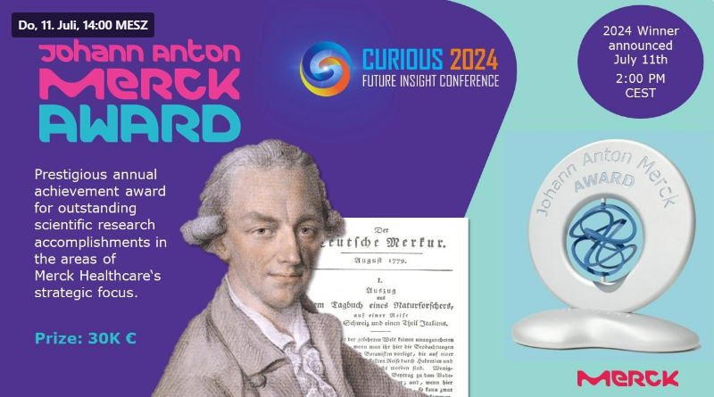 Register now for our live event on LinkedIn! Secure your place now: Future Insight Prize: linkedin.com/events/merckfu… Johann Anton Merck Award: linkedin.com/events/7188200… We look forward to sharing this special moment with you! #UnitedbyScience