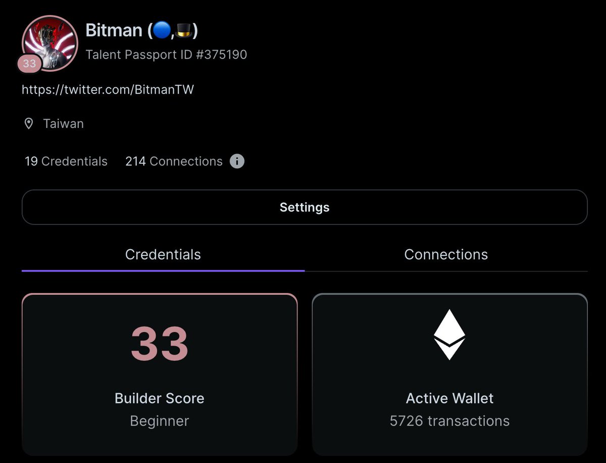 BitmanTW's tweet photo. 🪂 A GUIDE ABOUT HOW TO GET FREE $BUILD AIRDROP 

$BUILD starts to appears on the TL cuz Base OGs like @jessepollak @KienNguyen_NFT has tweeting it many times

The $BUILD airdrop works similarly to the $DEGEN tip on Farcaster, but you don't need to buy 10k tokens. 
It's FREE for everyone

👉What is $BUILD?
$BUILD is a token of appreciation on Base, and a social game that rewards onchain builders via peer nominations

👉How $BUILD works?
- Players have a budget of BUILD points to donate to 3 builders/day. Points will 100% convert to $BUILD airdrop in June

------------------------------------------

How to start? (step by step)

1⃣Claim your @TalentProtocol Passport 
https://t.co/nneLHOlphy
- Connect the wallet with Lens & Farcaster accounts
- You will have an individual daily budget, based on your Builder Score. For me, my Builder Score is 33
2⃣Get your Daily Budget
https://t.co/ZT0byWNoD3
- Connect your wallet on the site and get Daily Budget 
- Your Daily Budget is recalculated daily at 00:00 UTC, based on Points earned, Builder Score, $BUILD Tokens and Streak (so please dominate everyday)
3⃣Nominate the builders (or me 🤣)
https://t.co/rLV7x2HpN7
- Search the builder name and nominate up to 3 builders daily
- Each nominated builder receives 90% of your Daily Budget, and you earn 10%
- Share your link to your friends for nomination 

If this post helps you better understand $BUILD, please nominate me 👇
https://t.co/zTa14ta7l2

Also I'd like to create a X group for nominating each other. If you wanna join, just nominate me & post the screenshot below 🫡

And for sure, feel free to post your link below as well