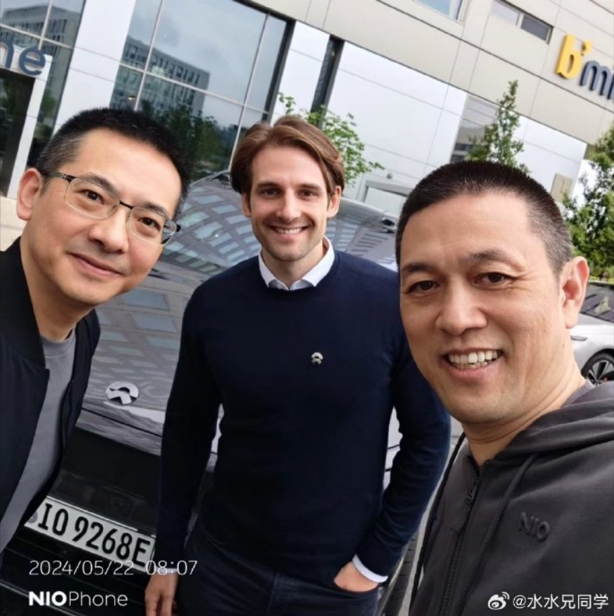 $NIO CEO So fast, the agreement was signed in Changchun yesterday FAW , and today we are connecting with $NIO Europe in Europe....🤫🤫
