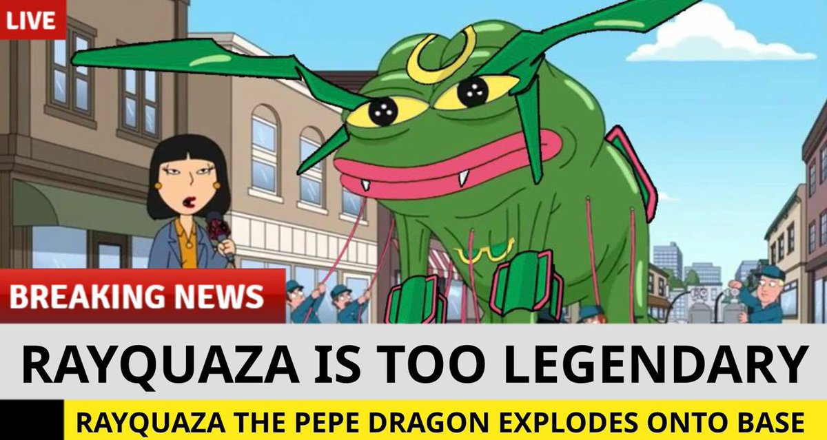@Sartoshi0x If you would have done atleast some research you’d already have <a href="/RayquazaCoin/">Based Rayquaza Coin</a> 

#base d gem at 50k mc

The green dragon is unstoppable 🐉