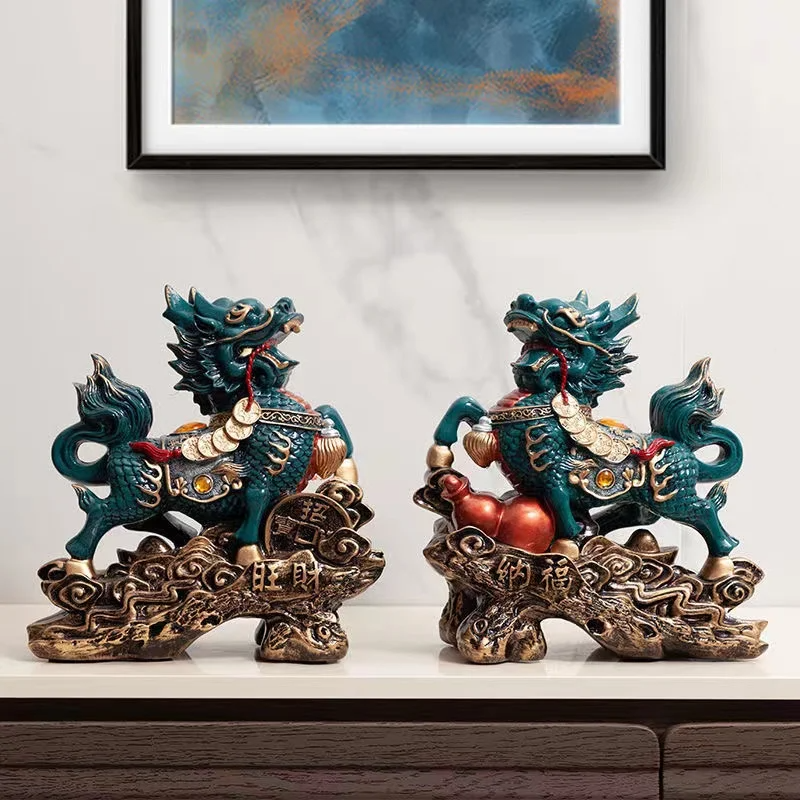 FayhooS's tweet photo. Infuse your home with an aura of luck &amp; prosperity with our Kylin Mythical Chinese Beast Lucky Statue. This exquisitely crafted statue is not just a decorative piece, but a powerful symbol of good fortune, protection, &amp; serenity. https://t.co/rPVaPuXCl2 #giftideas #crafts #kylin https://t.co/VZMRfwBy6k