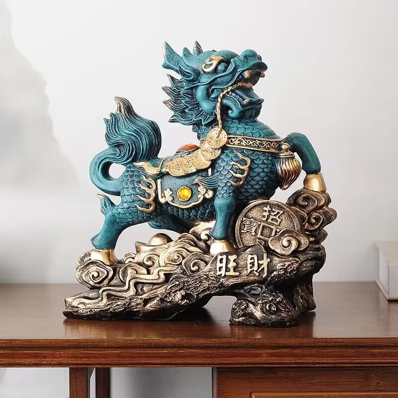 FayhooS's tweet photo. Infuse your home with an aura of luck &amp; prosperity with our Kylin Mythical Chinese Beast Lucky Statue. This exquisitely crafted statue is not just a decorative piece, but a powerful symbol of good fortune, protection, &amp; serenity. https://t.co/rPVaPuXCl2 #giftideas #crafts #kylin https://t.co/VZMRfwBy6k