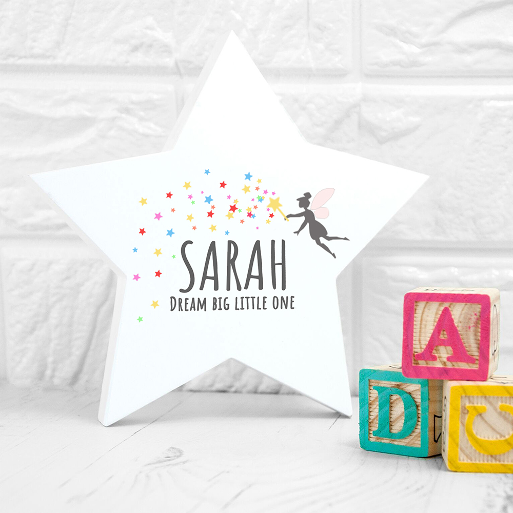Always dream big! Personalised wooden star that would make a lovely addition to a child's room or nursey lilybluestore.com/products/perso…

#baby #fairy #nursery #babygifts #mhhsbd  #earlybiz