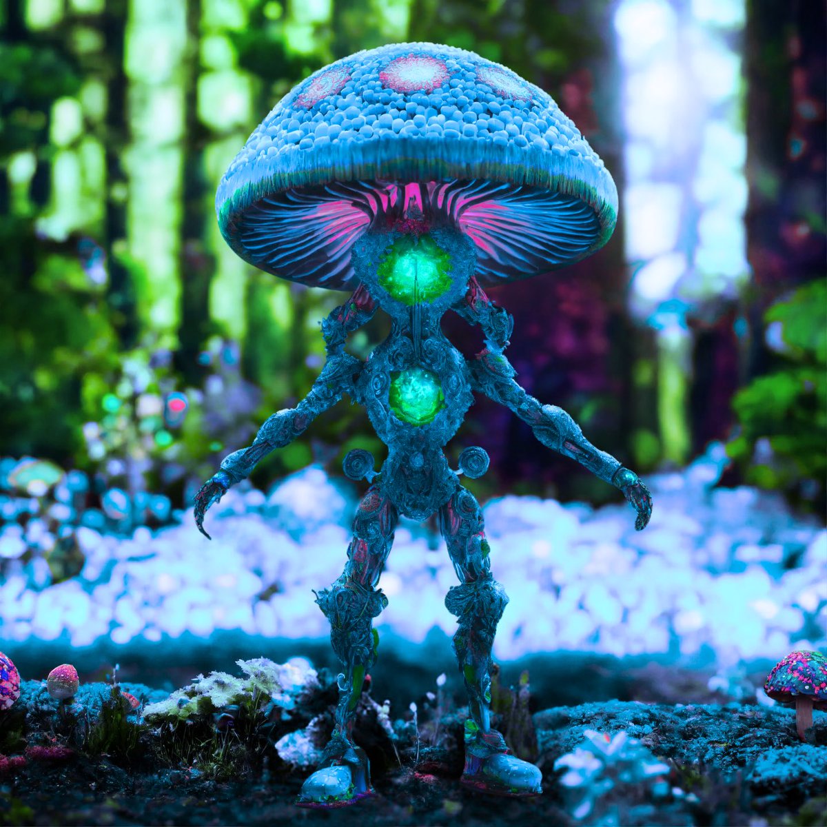 ShroomanoidZ Mint is Live
.25 $sol
Stake for $cane and $drac
launchmynft.io/collections/9z…

Join FungusMungus Discord
 discord.gg/Ztc6pnkk

Each mint gets 100k $cane